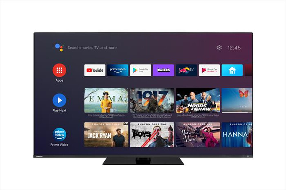 TOSHIBA - Smart TV LED UHD 4K 43" 43QA7D63DA-Nero