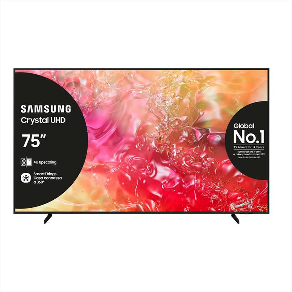 SAMSUNG - Smart TV LED UHD 4K 75" UE75DU7170UXZT-BLACK - Torino Fotografia SAMSUNG - Smart TV LED UHD 4K 75" UE75DU7170UXZT-BLACK
