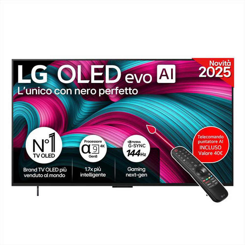 LG - Smart TV OLED UHD 4K 42" OLED42C55LA-Black - Torino Fotografia LG - Smart TV OLED UHD 4K 42" OLED42C55LA-Black