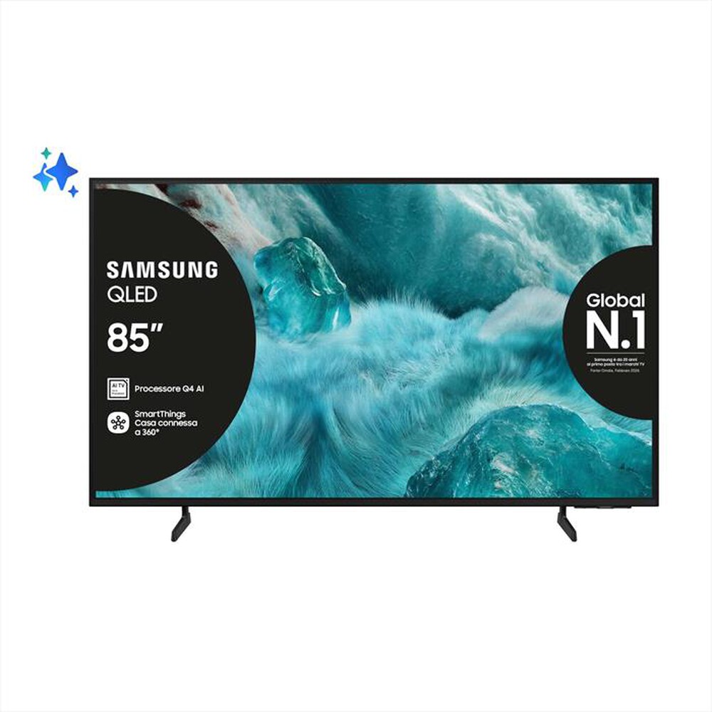 SAMSUNG - Smart TV Q-LED UHD 4K 85" QE85Q7FAAUXZT-Black