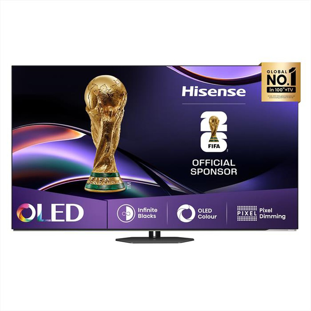 HISENSE - Smart TV OLED UHD 4K 55" 55A85N-BLACK