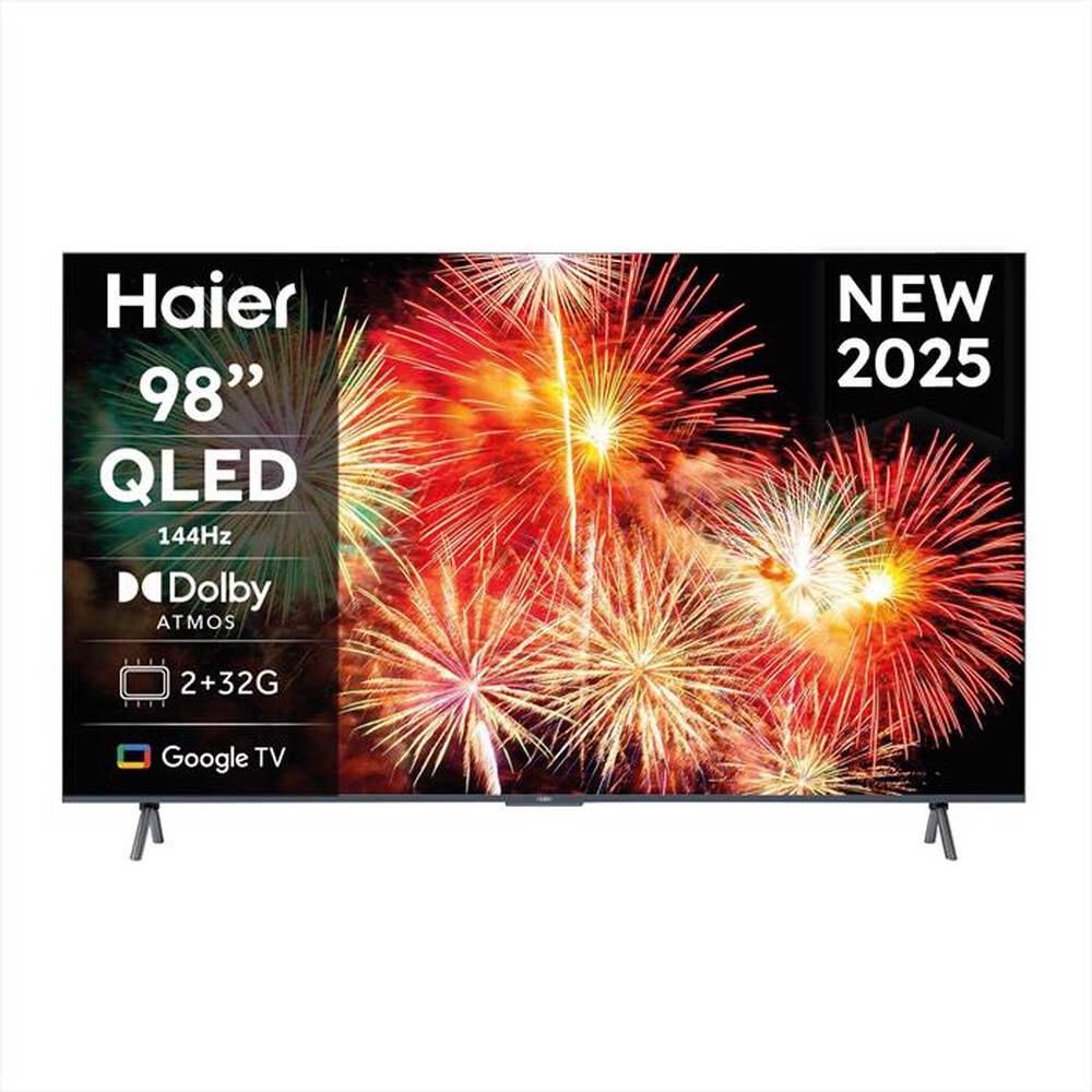 HAIER - Smart TV QLED UHD 4K 98" H98S900UX-Nero