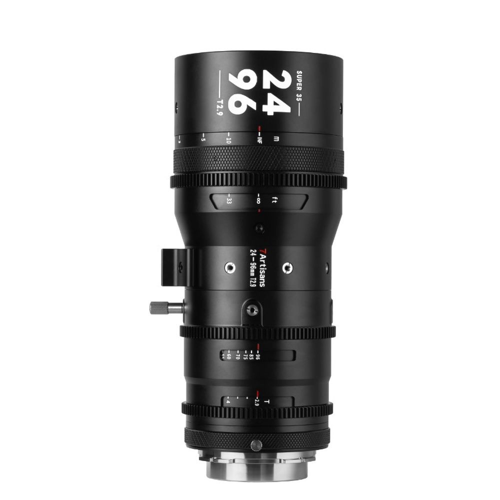 7artisans 24-96mm T2.9 con attacco PL nero