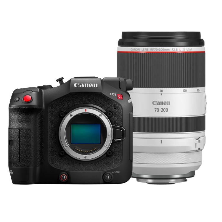 Canon EOS C80 + RF 70-200mm F/2.8L IS USM – Bianco