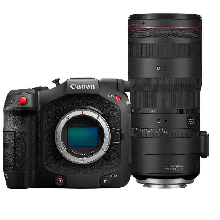 Canon EOS C80 + RF 70-200mm F/2.8L IS USM – Nero