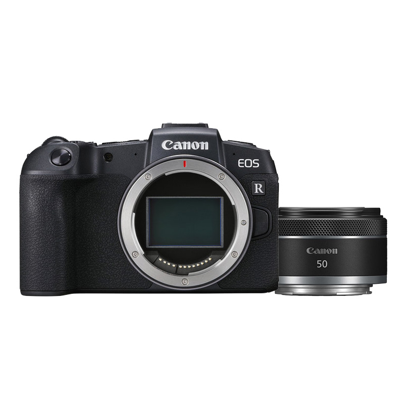 Corpo Canon EOS RP + RF 50mm F/1.8 STM