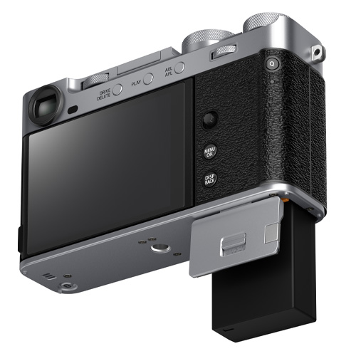 fujifilm-x-e5-body-xf-23mm-f-2-8-r-wr-silve - Torino Fotografia