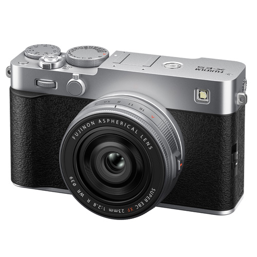 fujifilm-x-e5-body-xf-23mm-f-2-8-r-wr-silve - Torino Fotografia