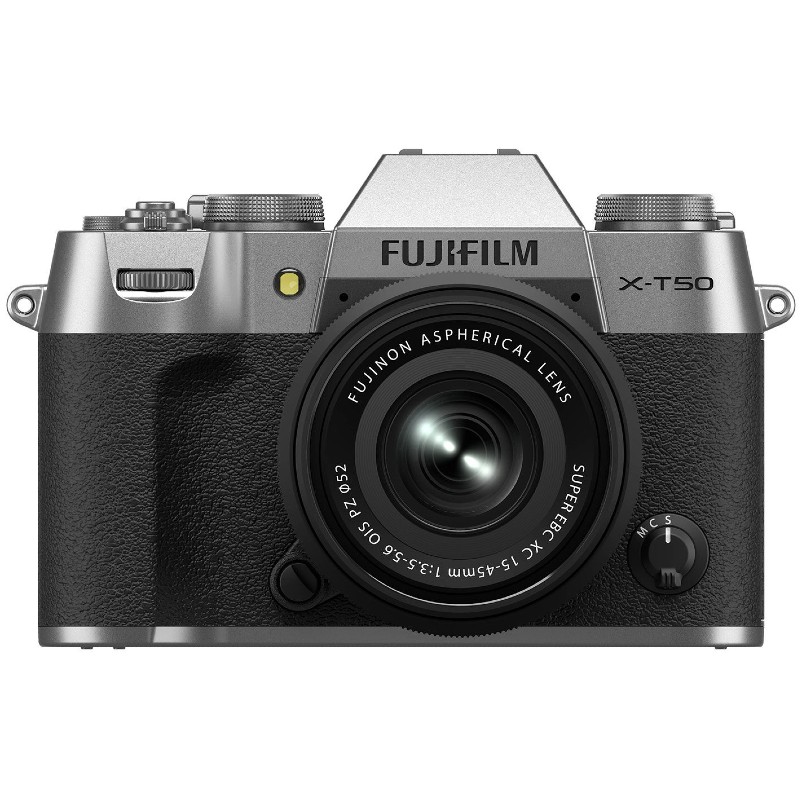 Fujifilm X-T50 argento + XC 15-45mm