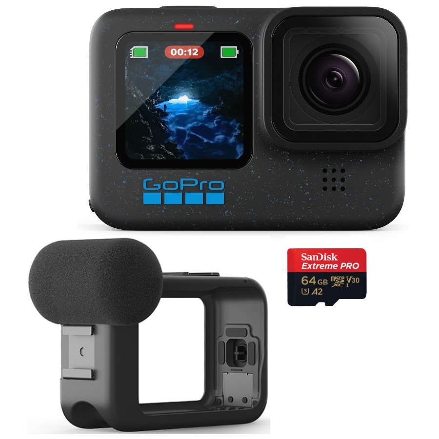 GoPro HERO 12 Nera Media Kit