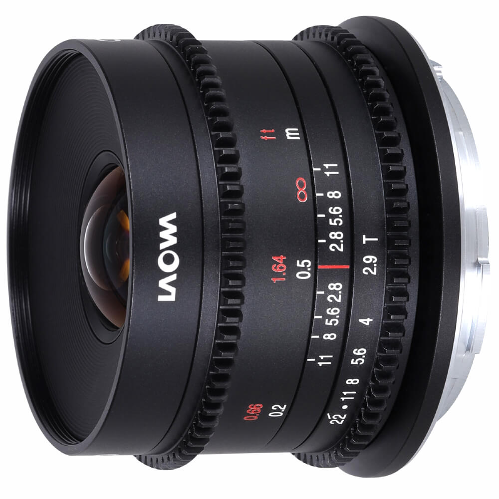 Obiettivo Cine Laowa 9 mm T2.9 Zero-D Canon RF