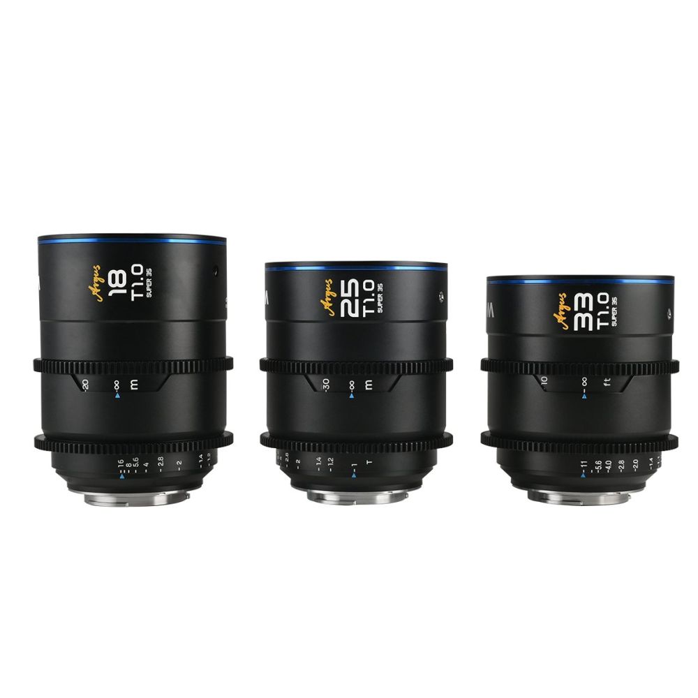 Laowa Argus S35 Cine 3-Lens Bundle (18mm