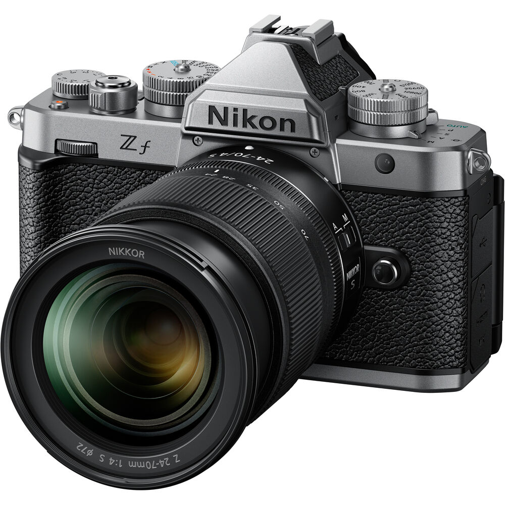 Nikon Z f argento + NIKKOR Z 24-70mm f/4.0 S