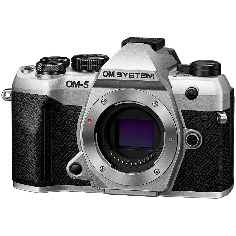 om-system-om-5-mark-ii-body-zilver - Torino Fotografia