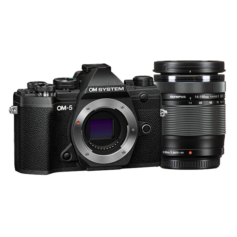 OM System OM-5 nero + 14-150 mm F/4.0-5.6 ED II