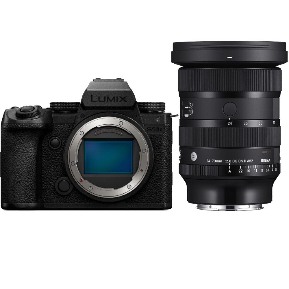 Panasonic Lumix DC-S5 IIX + SIGMA 24-70mm F2.8 DG DN II Art con attacco L