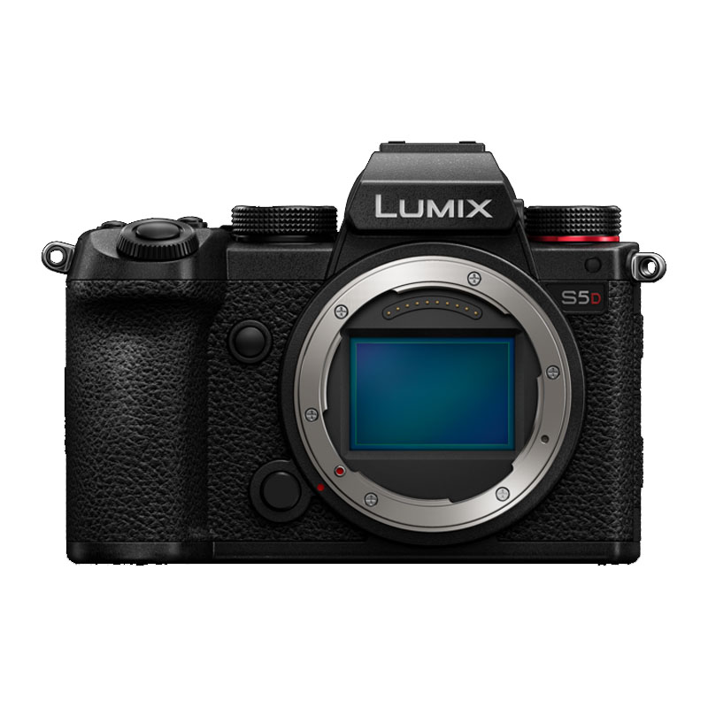 Corpo Panasonic LUMIX S5D + obiettivo Lumix S 20-60mm F/3.5-5.6 L-mount