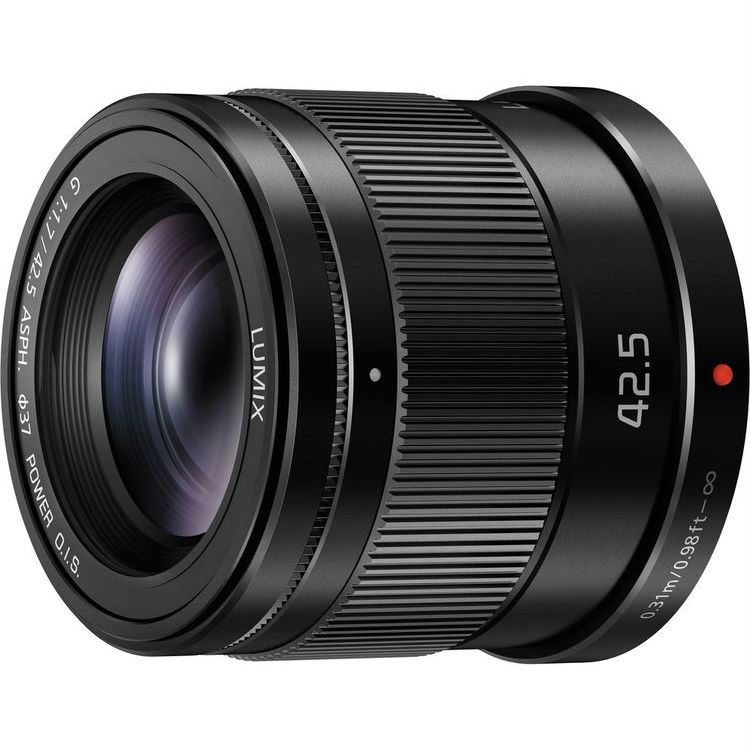 Obiettivo Panasonic Lumix G 42.5mm F1.7 Nero