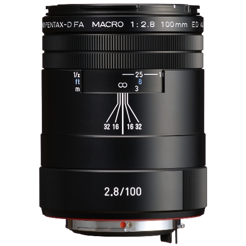 Pentax 100mm F/2.8 HD DFA ED AW Macro nero