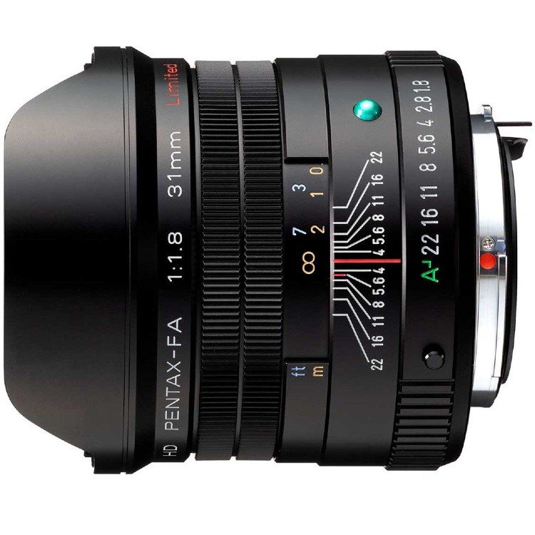 Pentax HD FA 31mm F/1.8 Limited nero