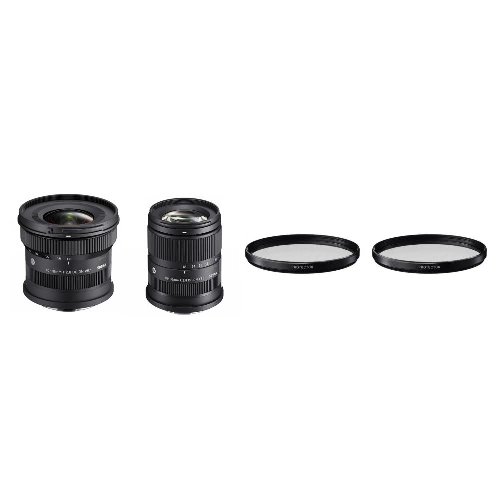 Kit di due obiettivi Sigma Capture Plus con attacco L
