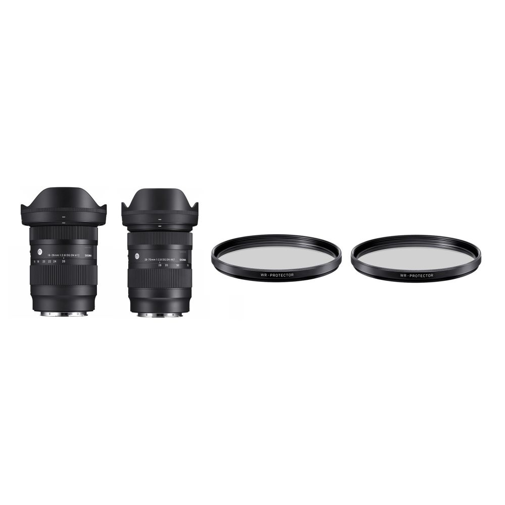 Kit di due obiettivi Sigma Landscape Pro con attacco L