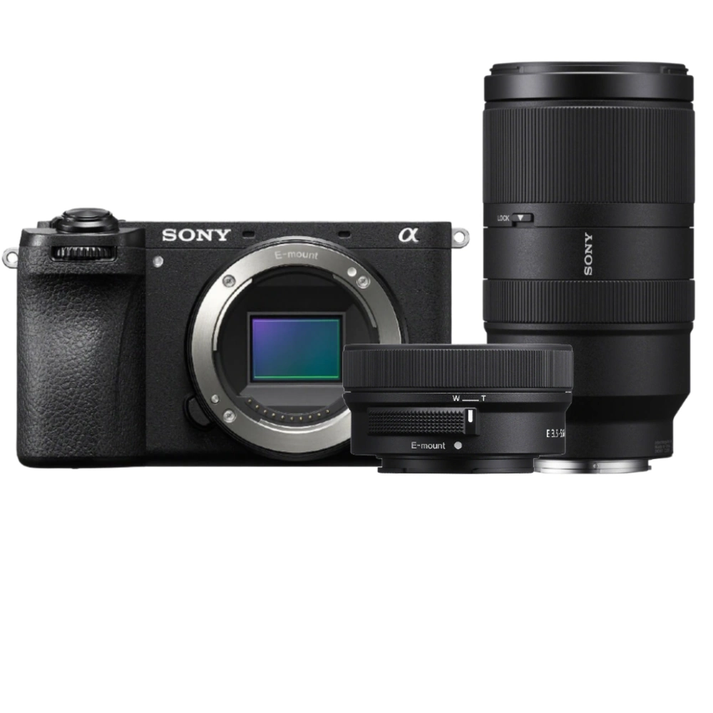 Sony A6700 + 16-50mm F/3.5-5.6 OSS II + 70-350mm F/4.5-6.3 G OSS