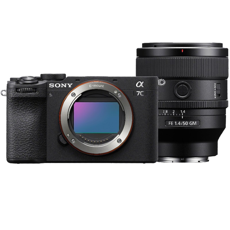 Sony A7C II nera + 50mm F/1.4 GM