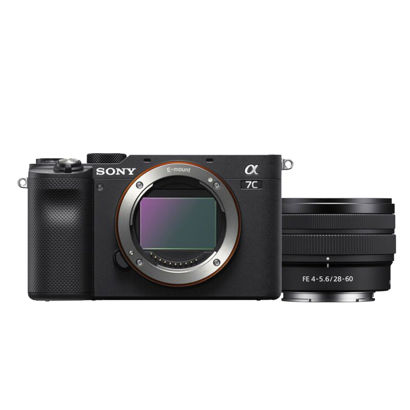 Sony A7C Black Edition + Obiettivo zoom FE 28-60mm F4-5.6 (ILCE7CLB.CEC)