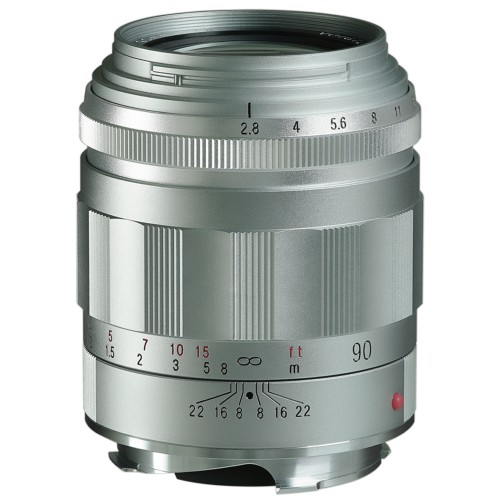 Voigtlander APO-Skopar 2.8/90 mm VM Lens Silver (Leica M Mount)