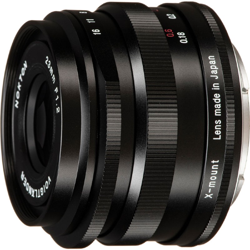 Voigtländer Nokton 1.2/23 mm Attacco X
